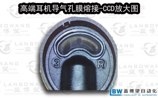 耳機耳塞導(dǎo)氣模熔接效果